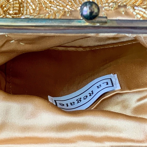 La Regale beaded clutch bag purse - Picture 8 of 11